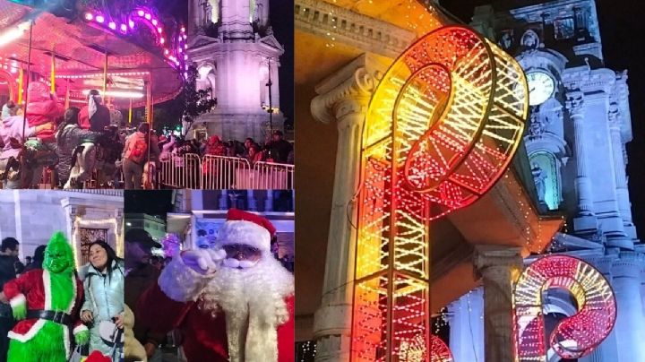 Así es la villa navideña en el centro de Pachuca I Fotos