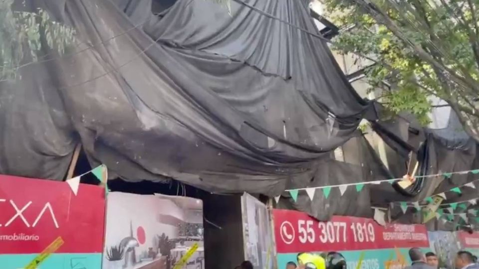 Pierde la vida un trabajador tras caer desde un 4to piso.