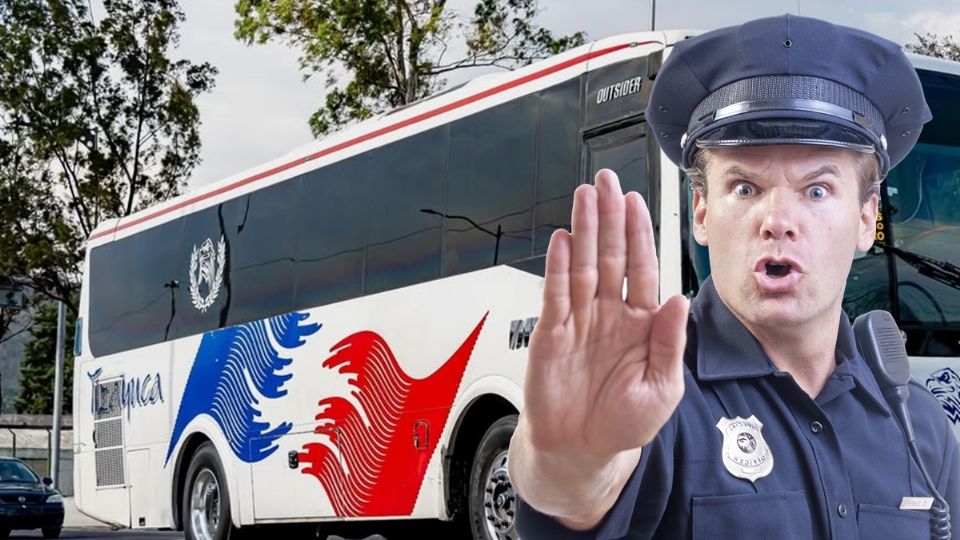 El chofer del autobús escapó y no fue perseguido por la Policía
