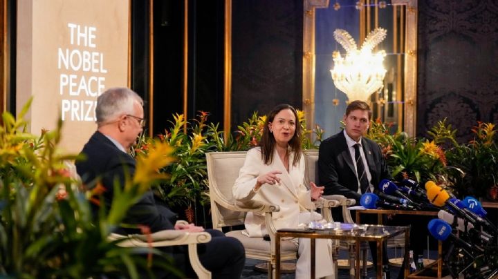 Corina Machado agradece apoyo de EU contra el régimen de Maduro