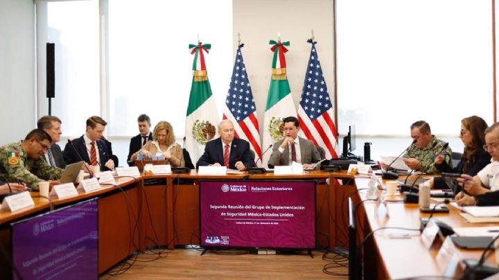 México y EU revisan acciones de seguridad en reunión de alto nivel