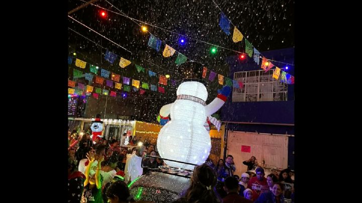 El verdadero espíritu navideño está en la colonia La Piscina, no en Explora