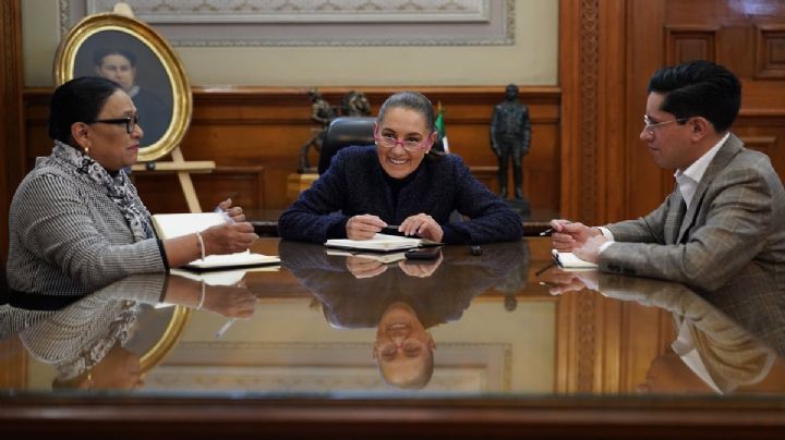 Sheinbaum invita al papa a visitar México; León XIV pide a la virgen proteger a jóvenes