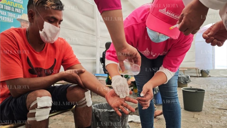 La Villa: más de 3 mil 800 son atendidos por lesiones al visitar la Basílica
