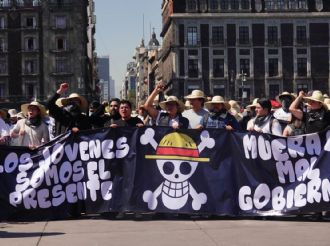 Generación Z realiza nueva marcha al Zócalo de CDMX sin incidentes