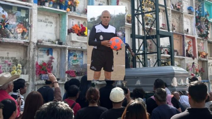 Entre silbatazos dieron el último adiós a “El Tibu”