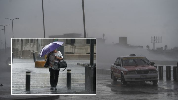 Los municipios de Veracruz donde se esperan lluvias fuertes este domingo 14 de diciembre por Frente Frío 21