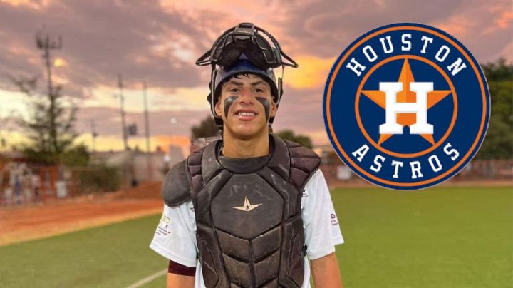 Dahel López, el beisbolista de Jamapa que firmó con los Astros de Houston