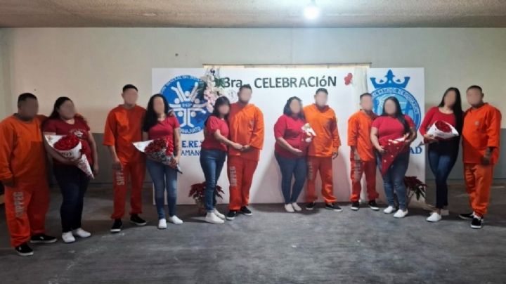 Matrimonios en la cárcel: 300 parejas se casaron adentro de las prisiones en Guanajuato