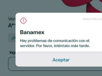 Usuarios de Banamex reportan fallas en app y sucursales