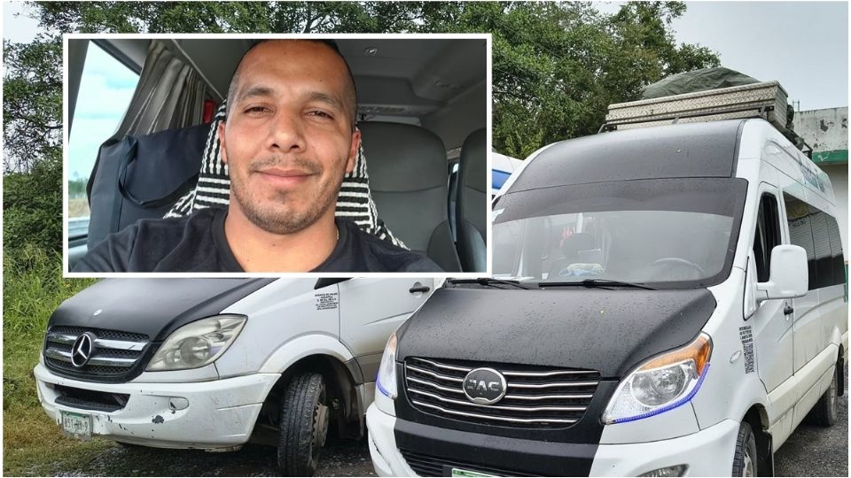 El hombre de 30 años de edad conducía una combi marca JAC