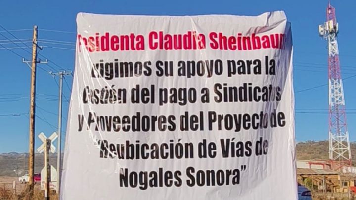 “El tren fantasma” de Sonora: exigen pago millonario por obras en 2025