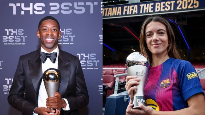 Ousmane Dembélé y Aitana Bonmatí se coronan en los Premio The Best