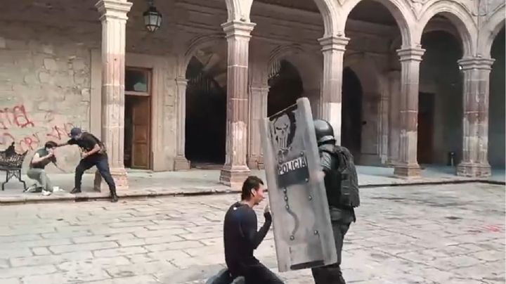 Raúl Meza, el joven que sigue detenido por manifestarse en contra del asesinato de Carlos Manzo