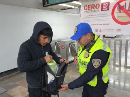 Operativo Cero Pirotecnia: estaciones del Metro en las que revisan mochilas