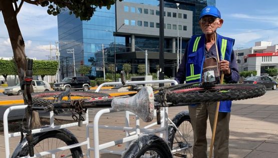 Un triciclo le cambió la vida  Don Ramón