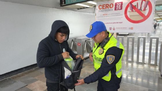 Operativo Cero Pirotecnia: estaciones del Metro en las que revisan mochilas