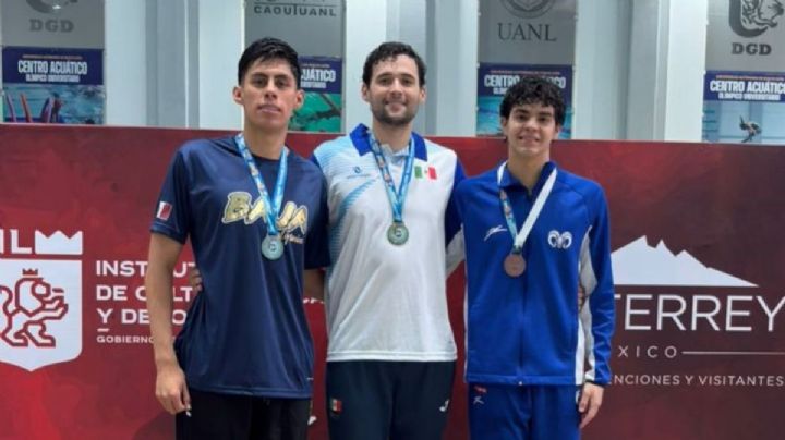 Jorge Iga y Andrés Puente imponen nuevos récords nacionales en el Abierto Mexicano de Natación