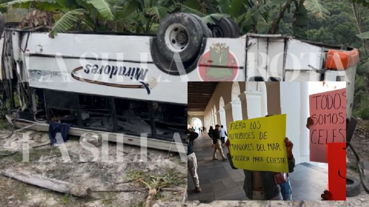 Padres y pobladores piden revisión de concesión del transporte Miradores del Mar en Emiliano Zapata