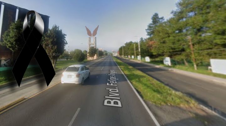 Tráfico en el bulevar Felipe Ángeles de Pachuca esta mañana de jueves por accidente mortal; esto se sabe