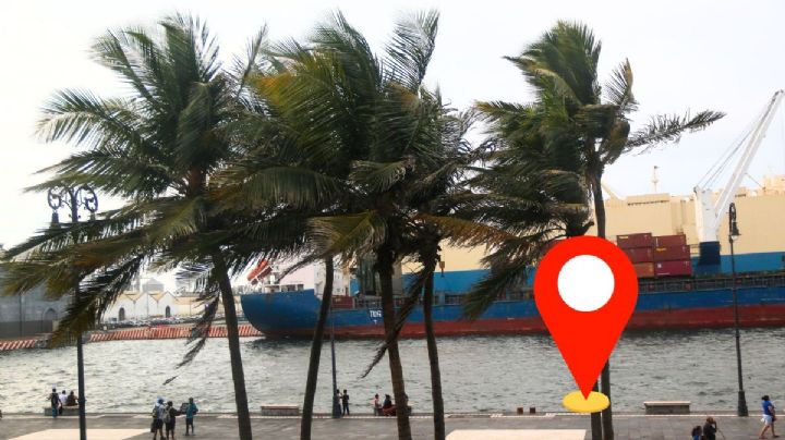 Este día entrará nuevo norte a municipios Veracruz con rachas de hasta 50 km/h