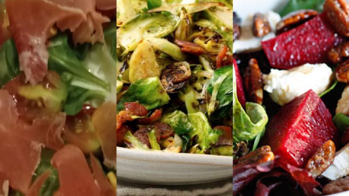 3 recetas de ensaladas navideñas fuera de lo común para sorprender en la cena de Navidad