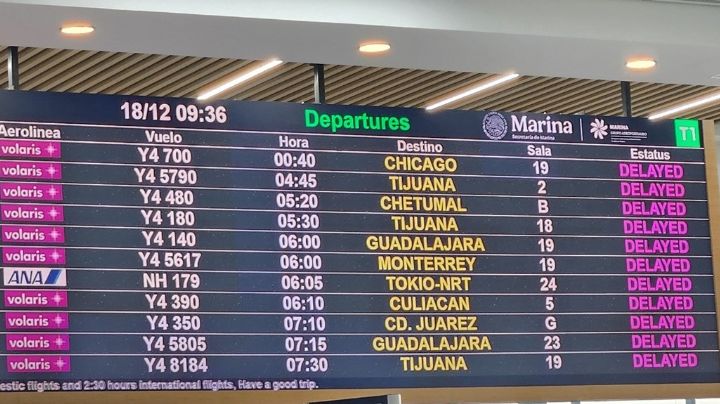 Usuarios de Volaris denuncian retrasos en vuelos en AICM, Tijuana, Guadalajara, Bajío…