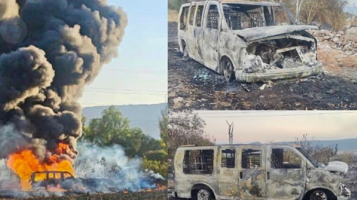 Se incendia camioneta con huachicol en Tetapango; localizaron una perforación ilícta