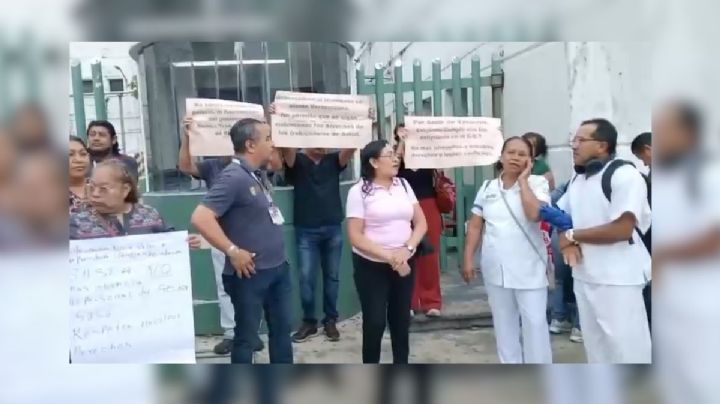 IMSS Bienestar Coatzacoalcos: trabajadores exigen bono de fin de año en efectivo