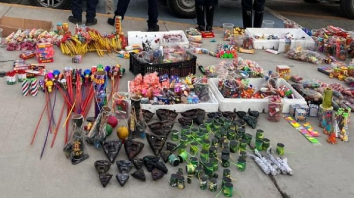 Refuerzan operativos contra la pirotecnia en Santiago Tulantepec durante temporada decembrina