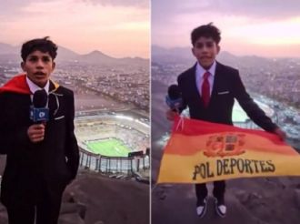 La inspiradora historia de Pol Deportes,  joven que viajó 18 horas para narrar la Copa Libertadores