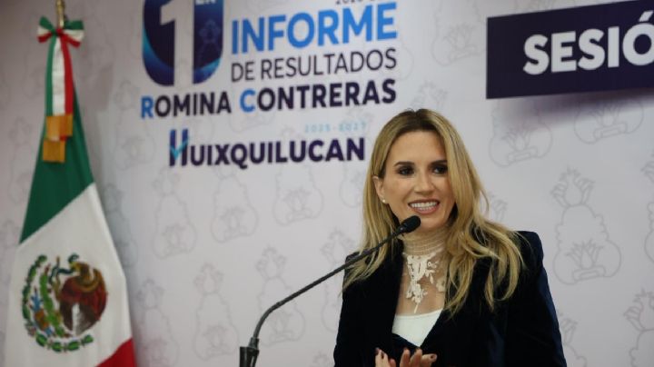 Romina Contreras destaca obra pública, seguridad y finanzas en su Primer Informe