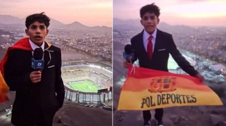 ¿Quién es Pol Deportes? el niño que narró la final de la Libertadores desde un cerro en Perú