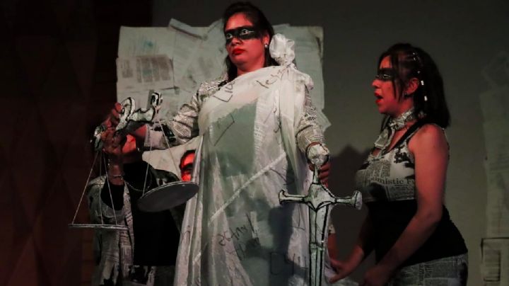 Mezclan el humor y la realidad jurídica con puesta teatral del Poder Judicial