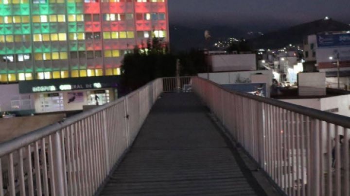 Retiran puente peatonal de la zona de hospitales Pachuca I Fotos