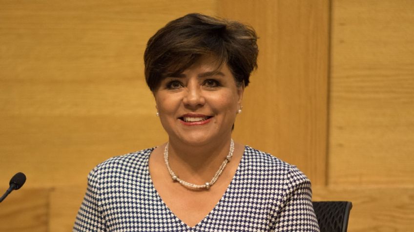 La exsubgobernadora de Banxico, Irene Espinosa, llega a Santander