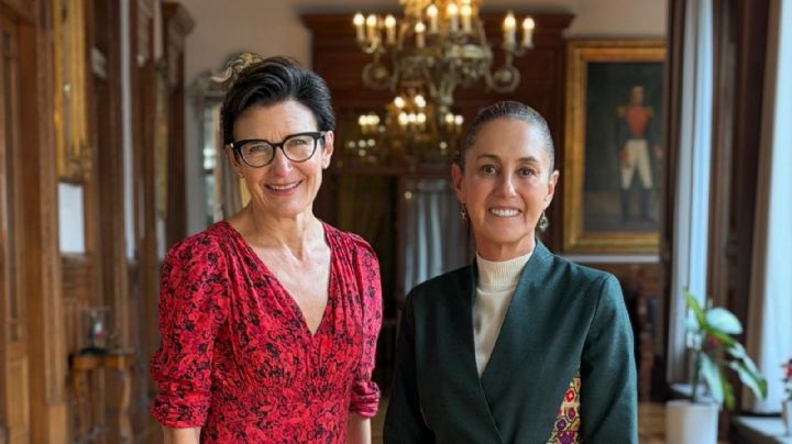 Sheinbaum recibe a la CEO de Citi en Palacio Nacional