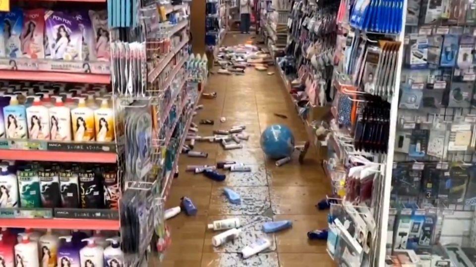 El movimiento telúrico sorprendió a los habitantes de la capital de Taiwán durante de las festividades de Nochebuena este 24 de diciembre