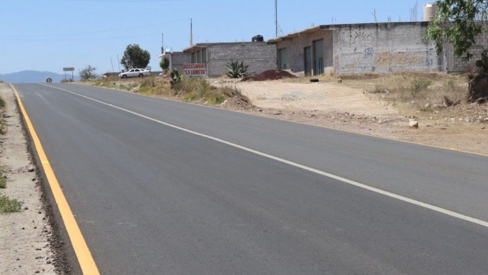 Abarca el tramo de la localidad El Pedregal hasta el Museo de los Duendes, se invirtieron 30 millones 522 mil 396 pesos