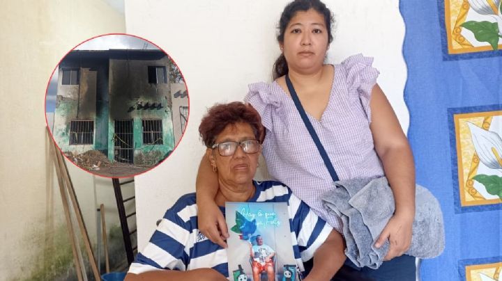 Alma perdió a su hijo y su vivienda en incendio de Veracruz; ahora habita una casa abandonada