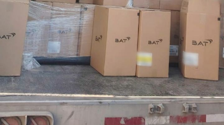 Recuperan en Zumpango mercancía robada de cigarros valuada en 20 millones de pesos