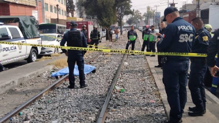 Hombre muere tras ser arrollado por tren en Vallejo Poniente; el operador se dio a la fuga