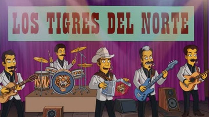 Los Tigres del Norte aparecerán en Los Simpson: cuándo y dónde ver el capítulo