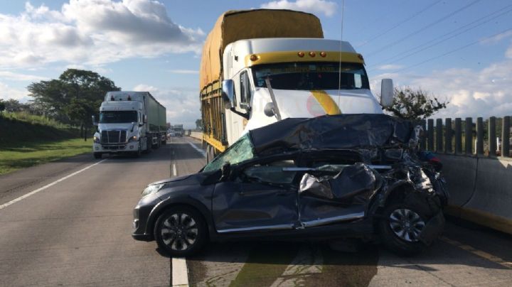 Accidente en la autopista Córdoba–Veracruz deja una persona muerta y cierre parcial
