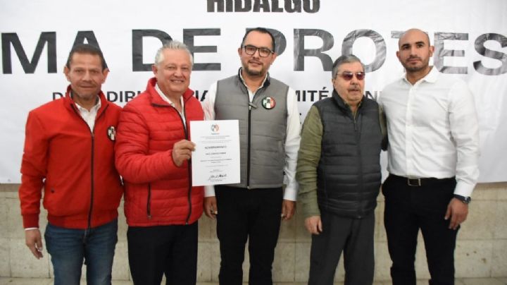 Rinde protesta Raúl Sánchez como nuevo dirigente del PRI municipal en Tulancingo