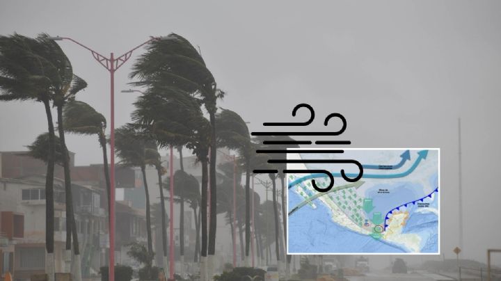 Los 28 municipios de Veracruz con Norte de 110 km/h este 29 y 30 de diciembre por frente frío