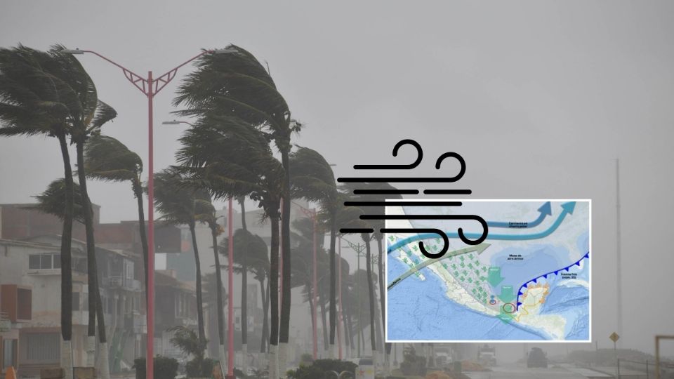 Los 28 municipios de Veracruz con Norte de 110 km/h el 29 y 30 de diciembre por frente frío