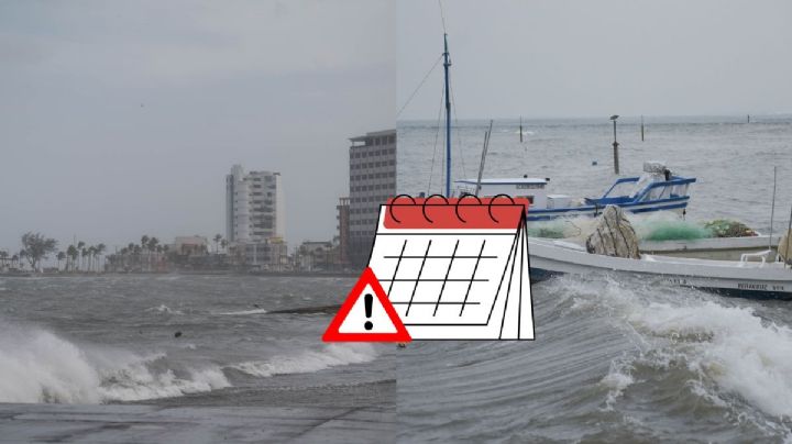 A esta hora impactará el norte de más de 100 km/h en Veracruz el 29 y 30 de diciembre