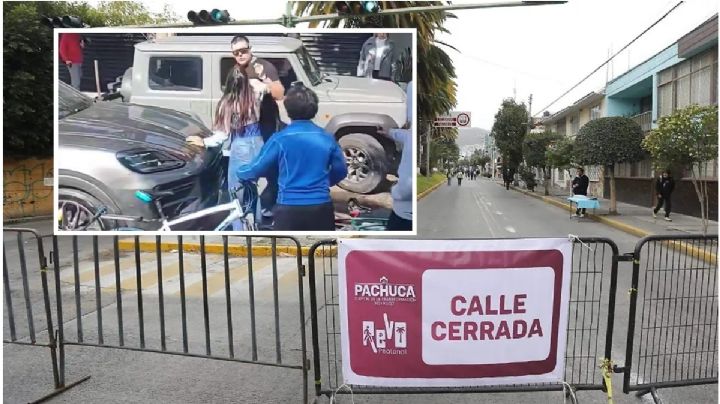 Conductor de Porsche enloquece contra ciclistas en Pachuca por esta causa | VIDEO