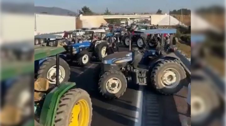 Caravana de tractores de Veracruz, Puebla y Tlaxcala en la Cámara de Diputados